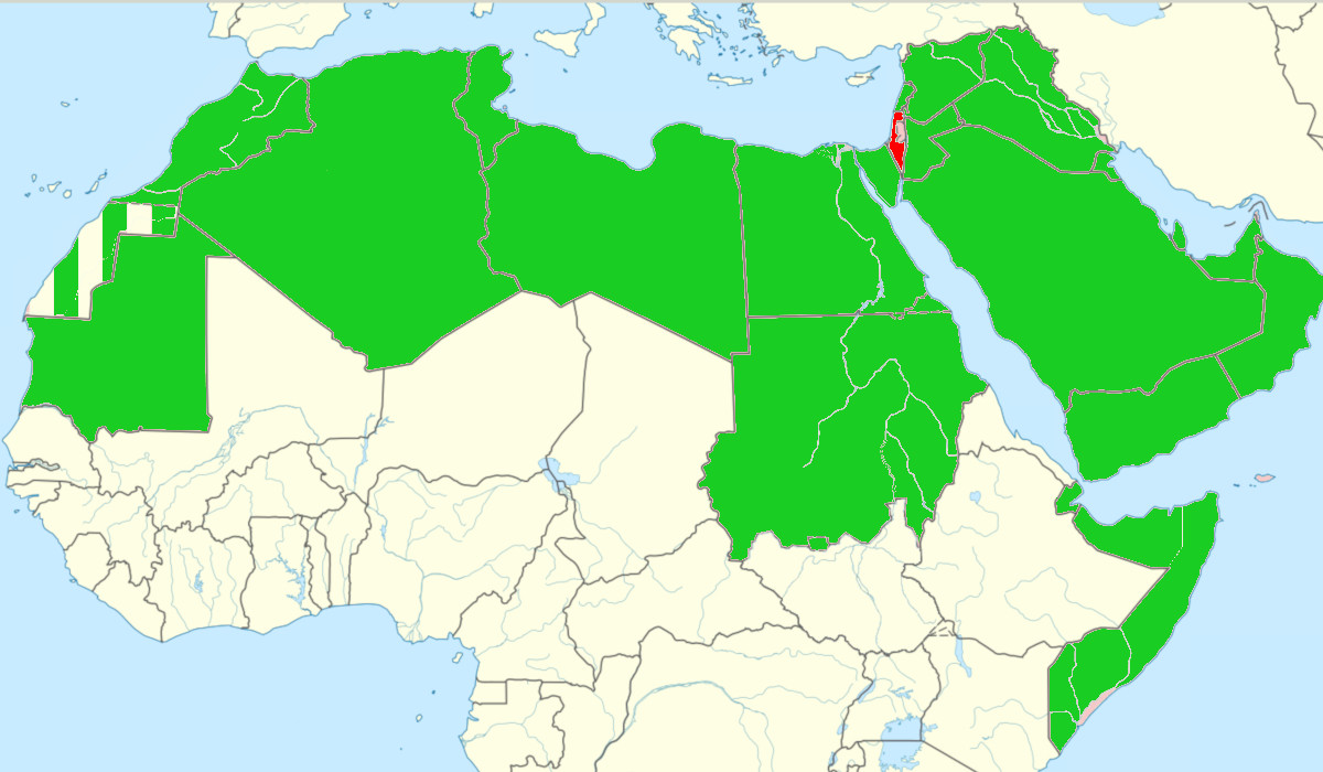 arab lig map