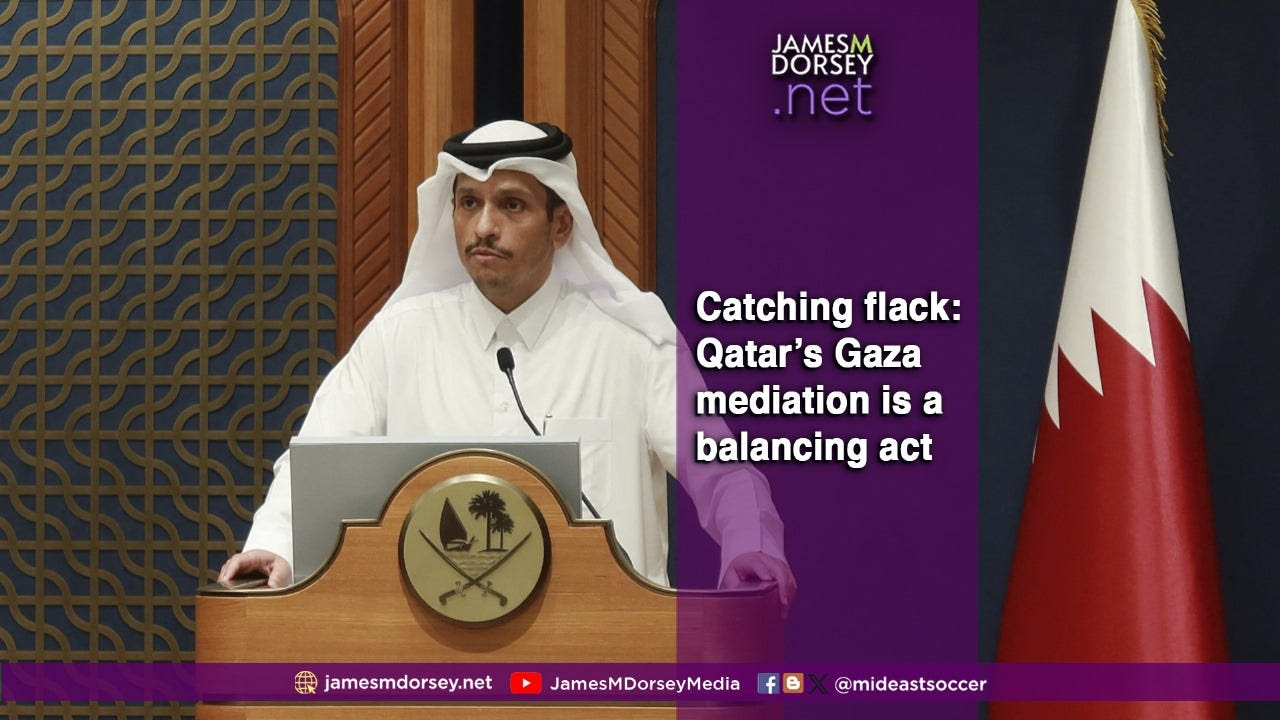 Catching flack Qatar’s Gaza mediation is a balancing act Straturka